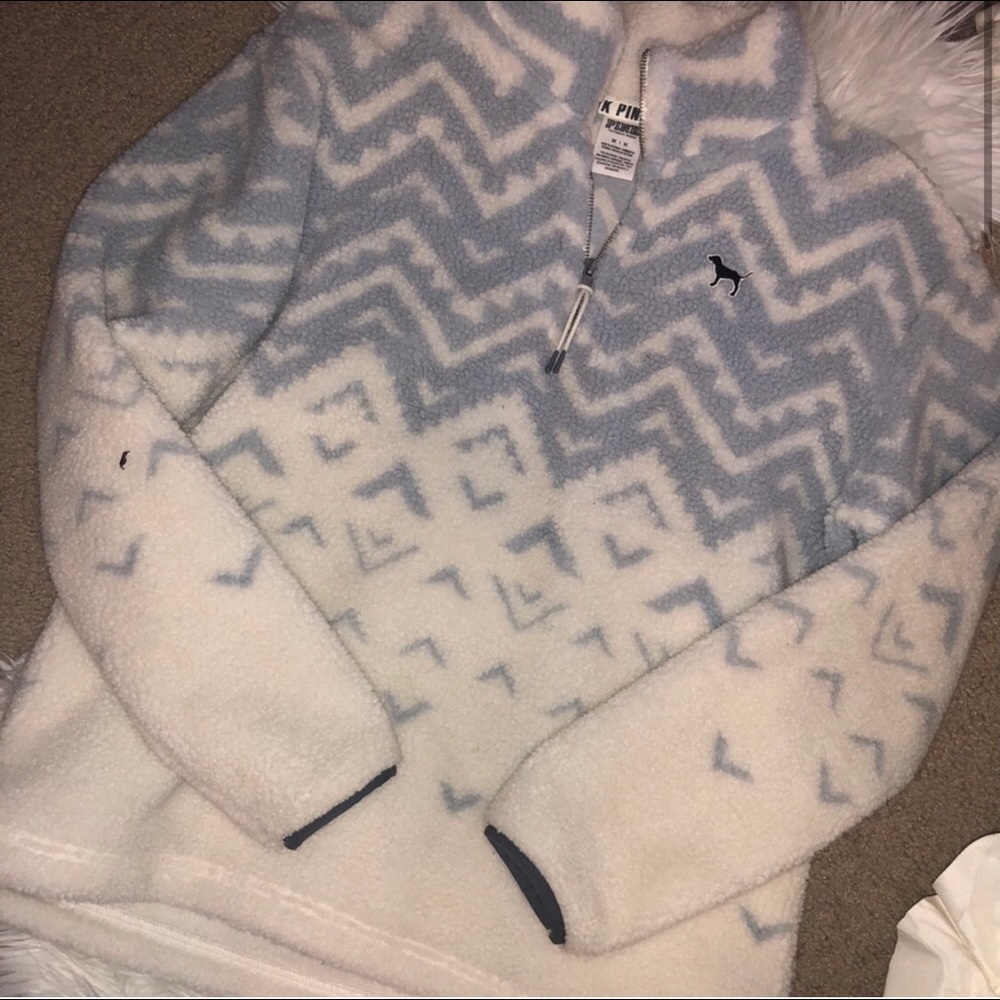 RARE pattern PINK Sherpa